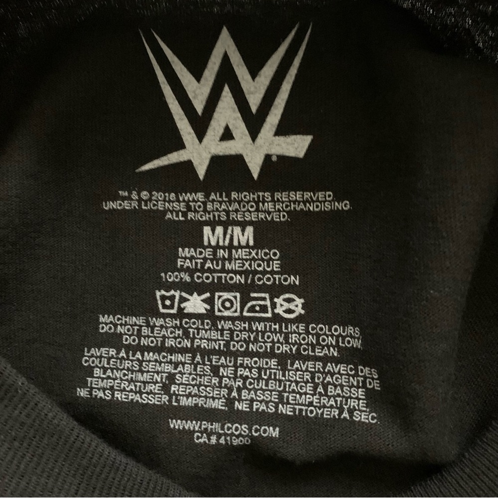 NEW WWE Wrestling Dwayne The Rock Johnson Women’s Graphic T Shirt Black - Picture 5 of 8